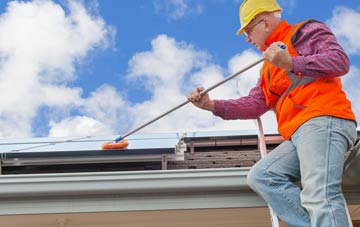 Slinfold soft wash roof cleaning